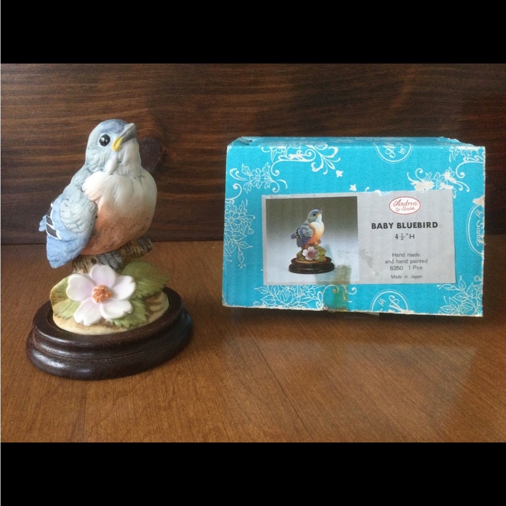 Andrea by Sadek Baby Bluebird.  Excellent condition.  Original box.